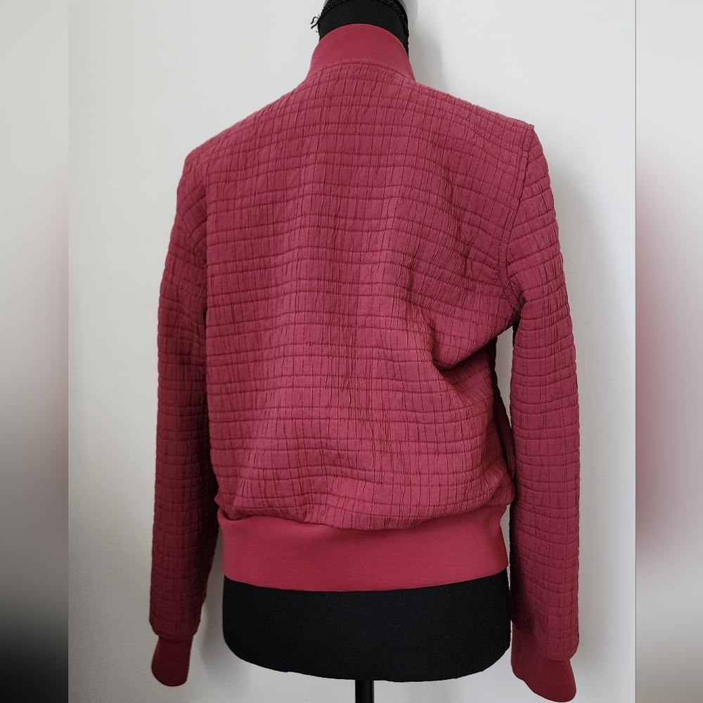 Lululemon Serene Travels Comber Reversible Jacket Mauve Womens 6 Bomber Style - Picture 3 of 11